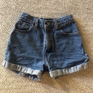 High Rise Levi Shorts
